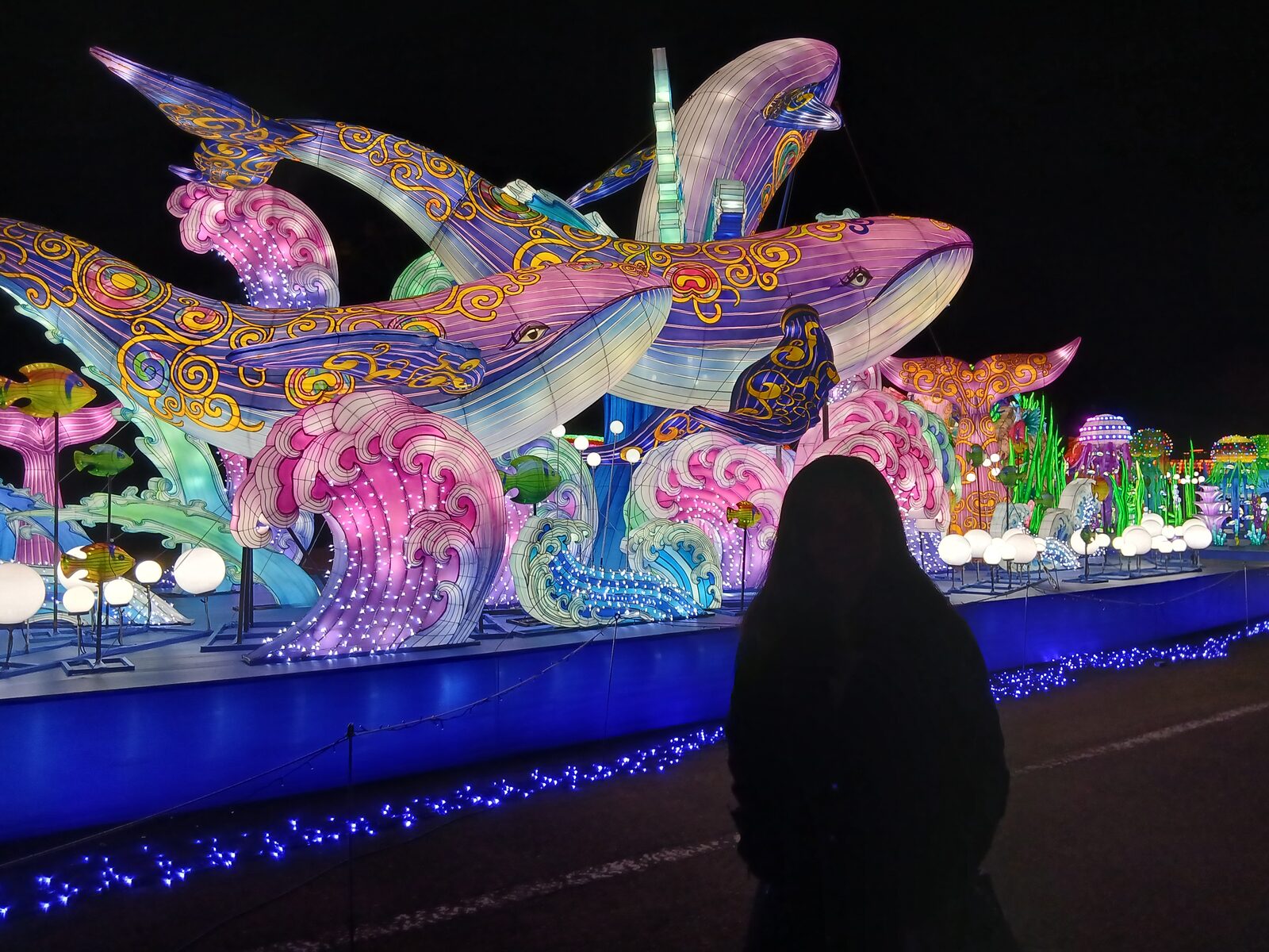 東京ドイツ村のイルミネーション