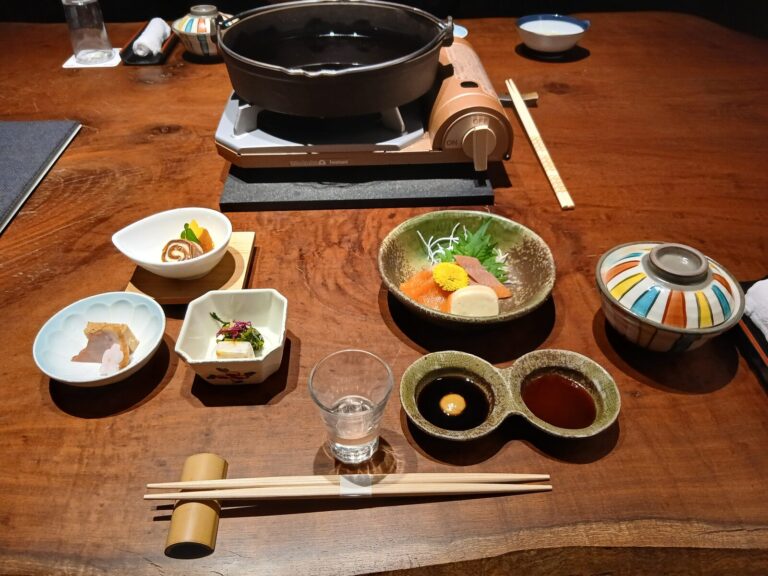 はづ別館の会席料理