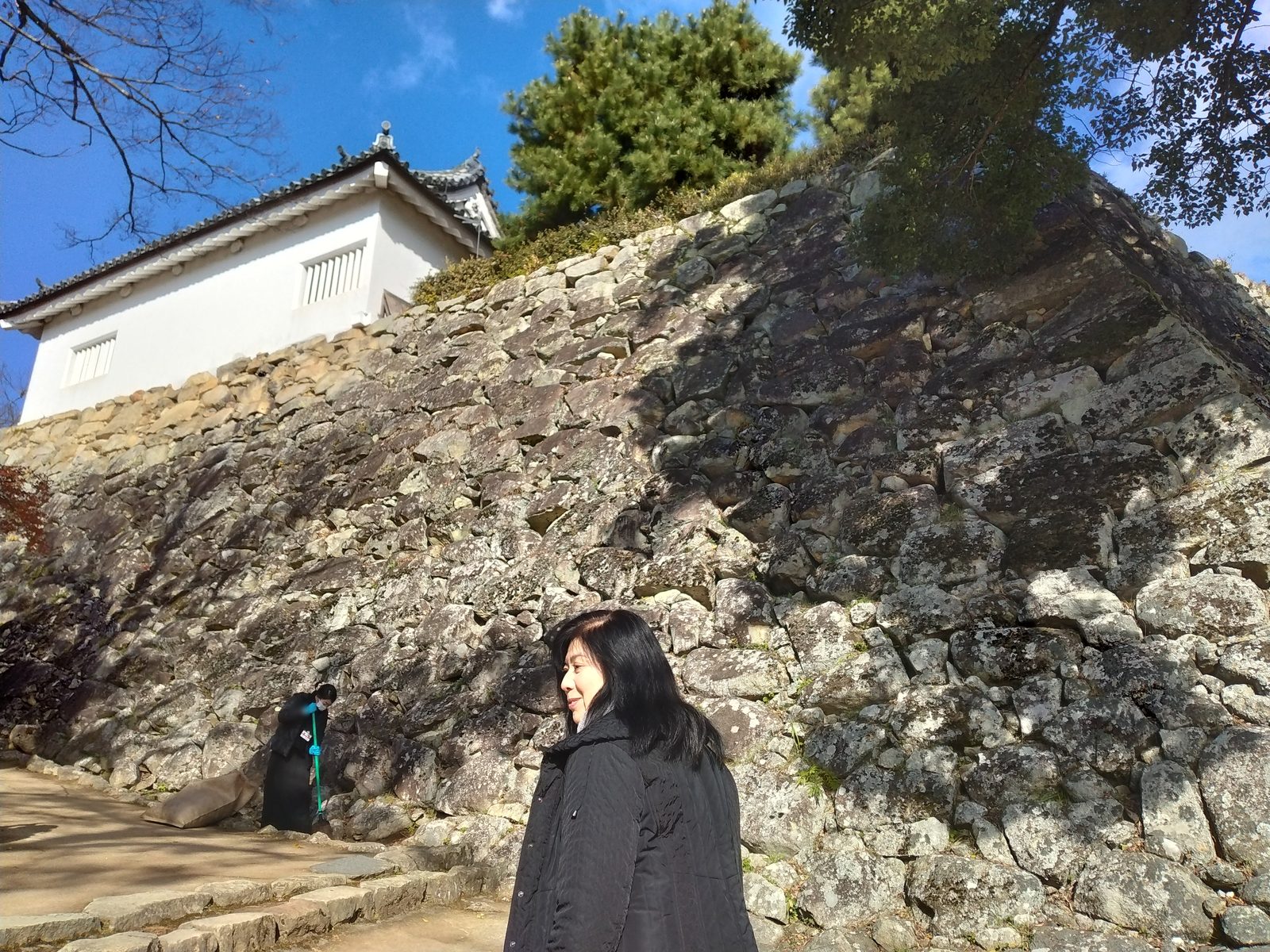 彦根城の石垣