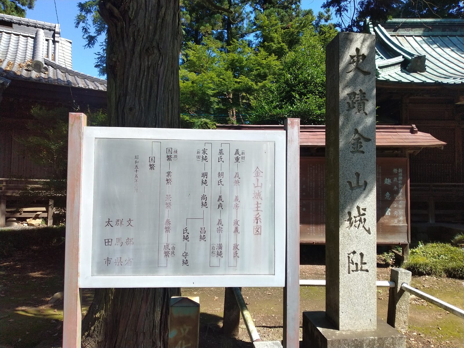 山頂から見下ろす太田市街