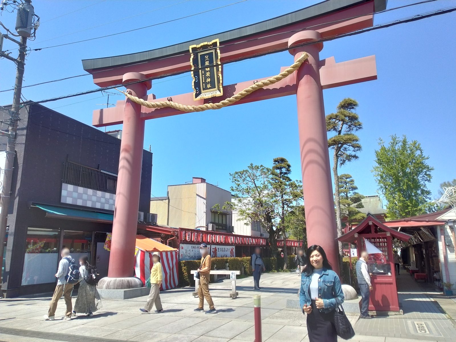 笠間稲荷神社の大鳥居