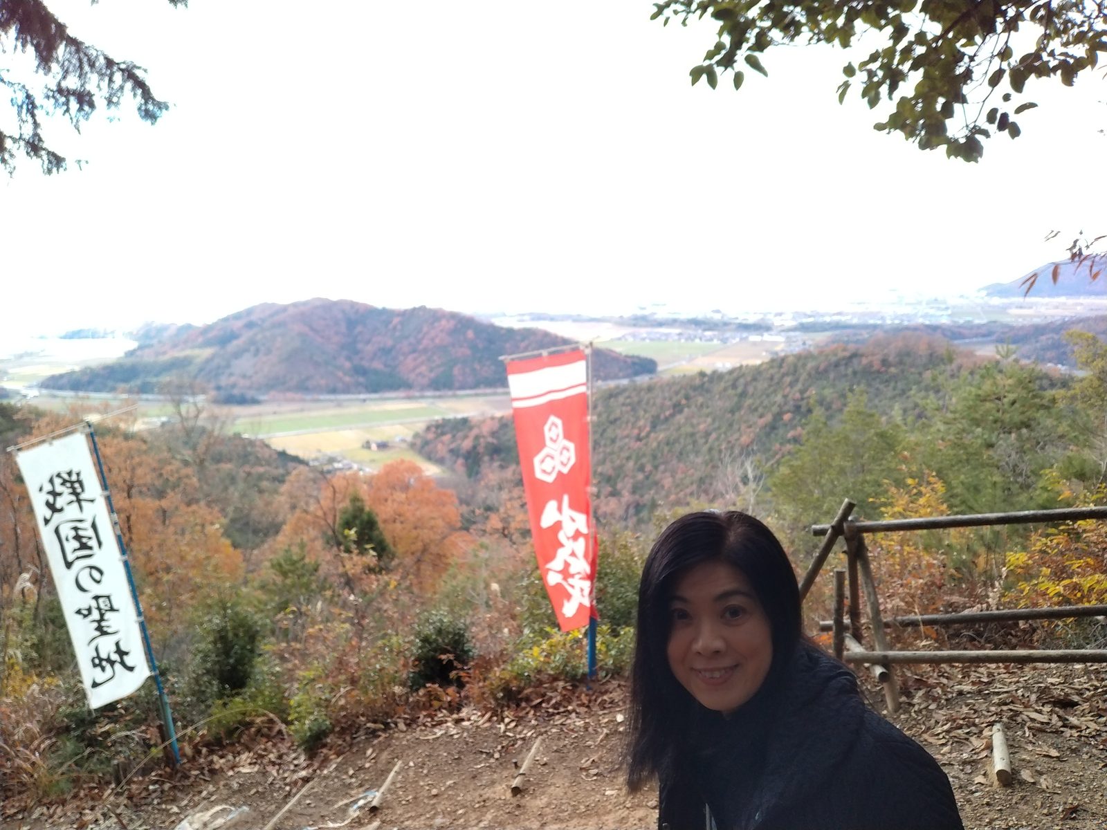戦国の里 小谷城ののぼりと眺め