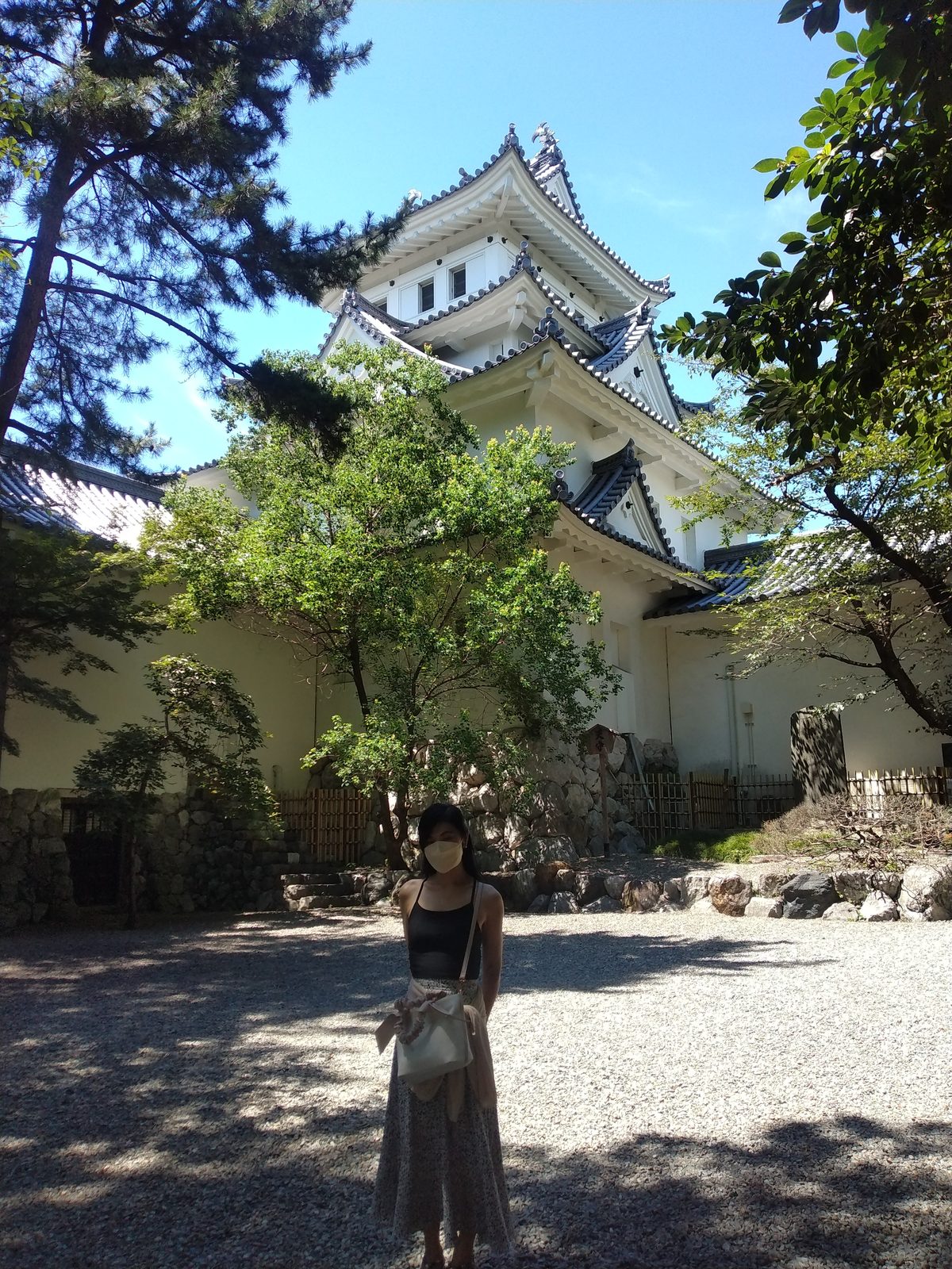 大垣城の天守(戸田氏の居城)