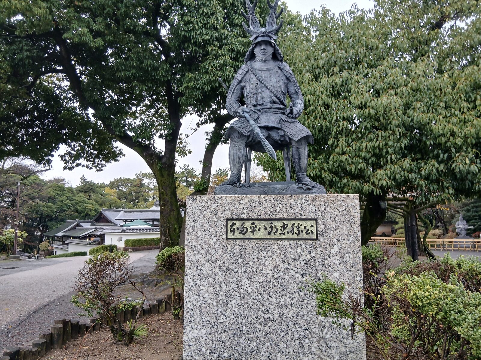 本多平八郎忠勝公の坐像
