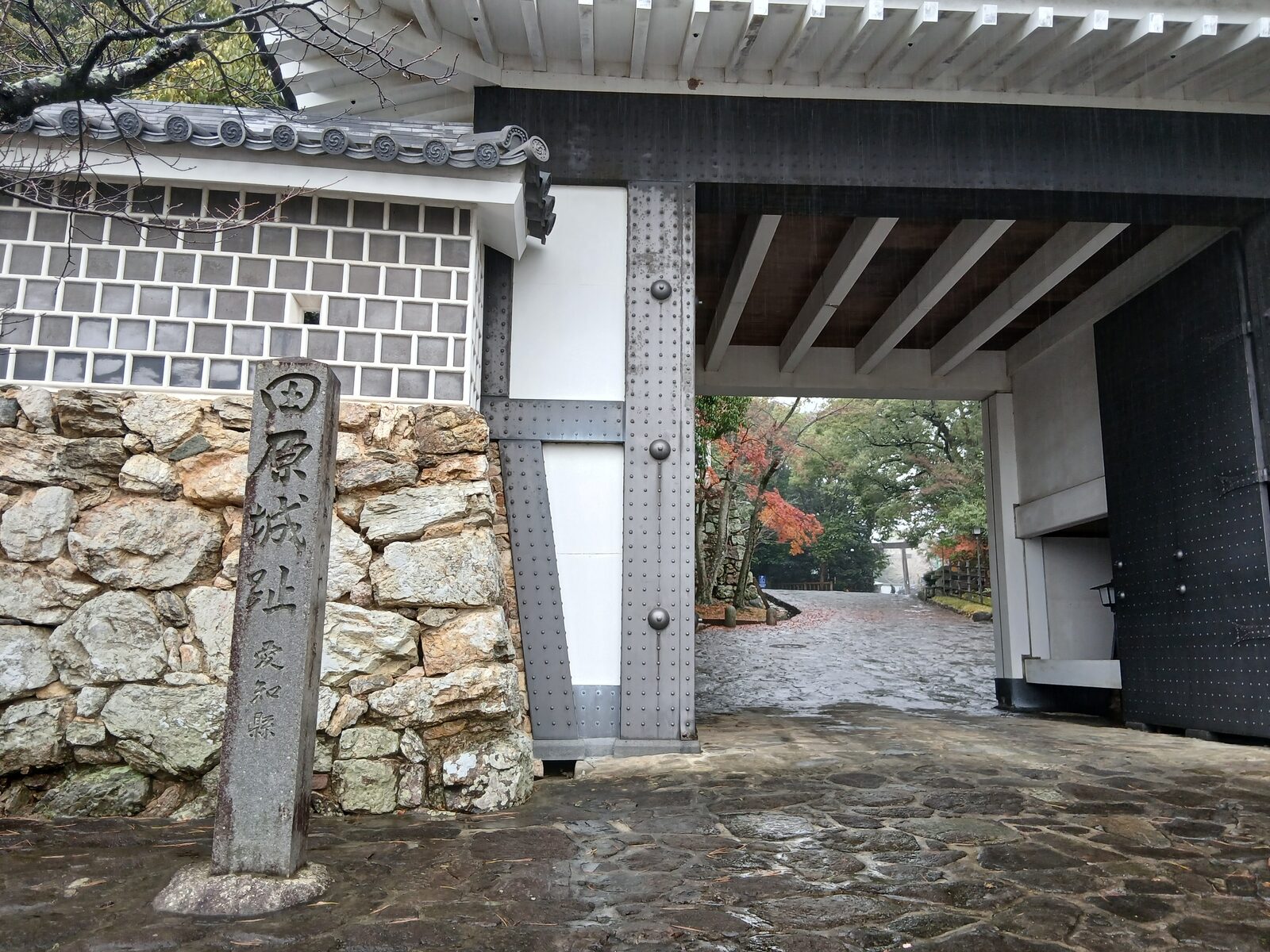 桜門と石垣