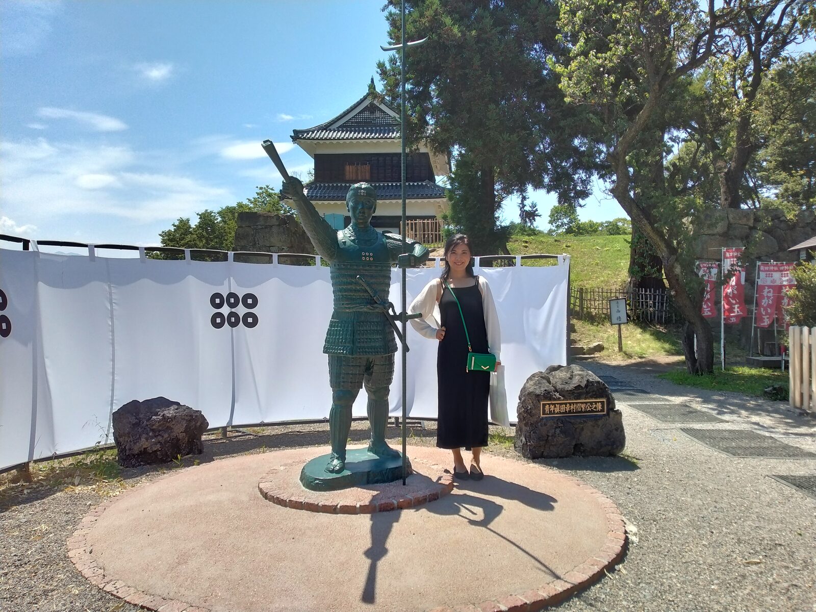 青年真田幸村公の像