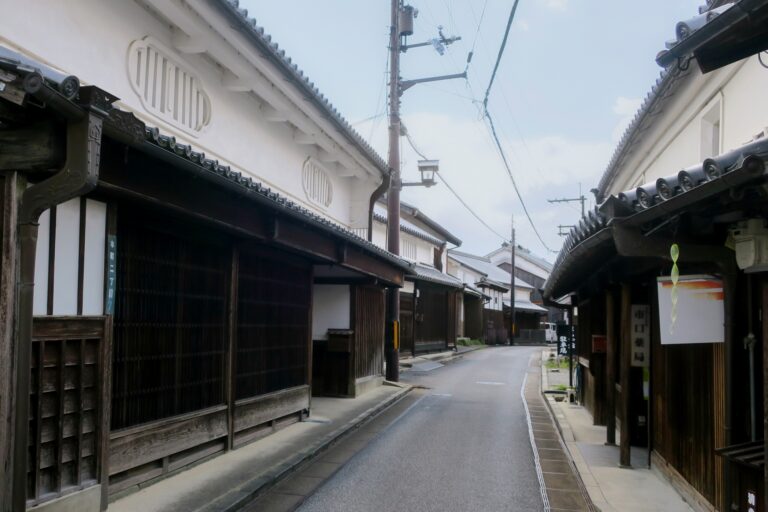 五條新町の町並み