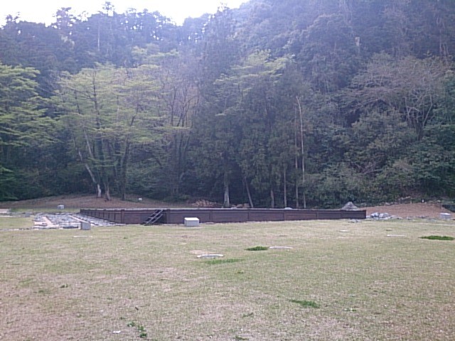 八王子城の御主殿跡