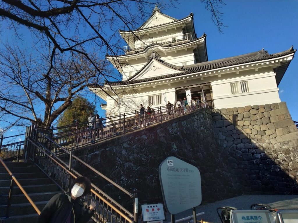 小田原城 天守閣の入口