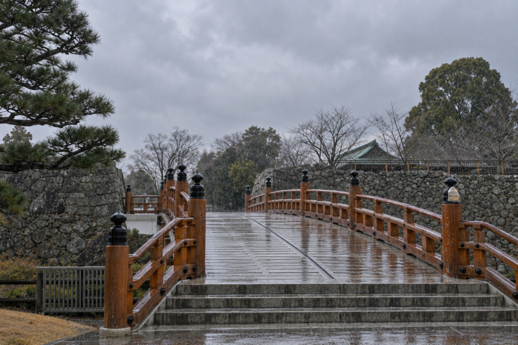 郡山城 極楽橋