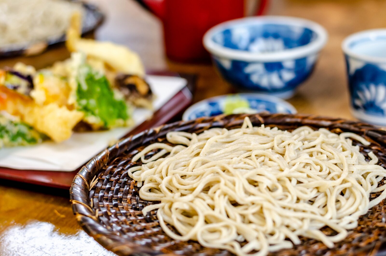 深大寺そばと天ぷらの膳